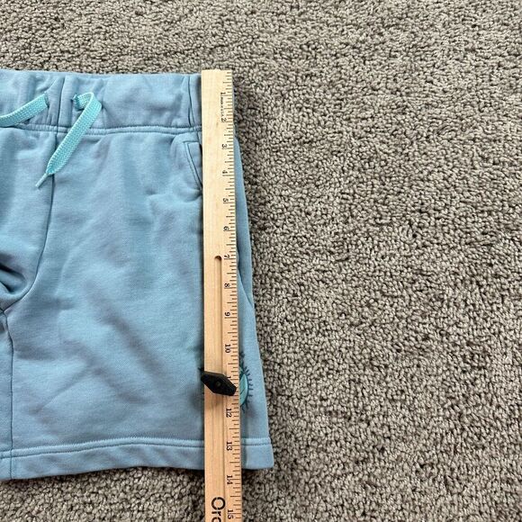 Nike Shorts Girls Large Blue French Terry Sun Club Activewear Running Kids - Picture 12 of 16